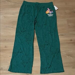 Disney Green Winnie the Pooh Pajama Pants